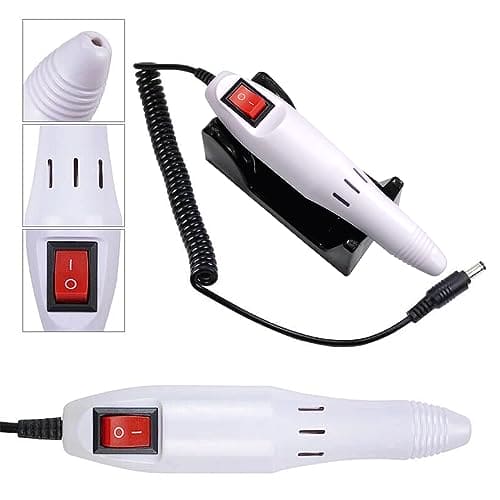 m MU, Fresa Per Unghie Professionale, Lima Elettrica Per Unghie, 6 In 1 Punte Fresa Unghie, Fresa Per Unghie Semipermanente, Pedicure E Manicure, Set Cura Delle Mani E Piedi Per Smalti Con Gel.