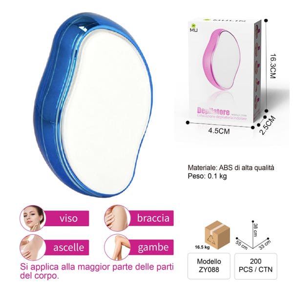 MU ZYO88 DEPILATORE BLU