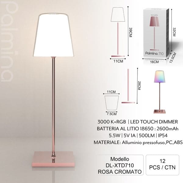 DL-XTD710 ROSA CROMATO