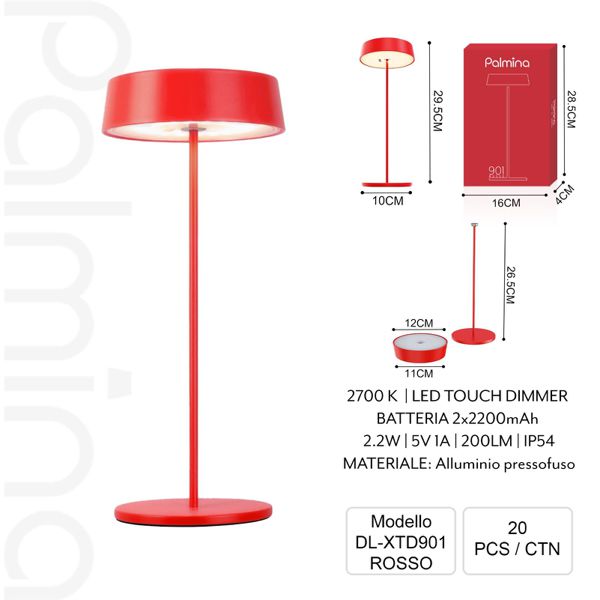 DL-XTD901 ROSSO