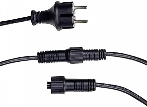 MU Catena Luminosa per Esterno Impermeabile 10 Metri (CAT10 O B/N) - Senza Lampadine *OFFERTA MULTIPACK*