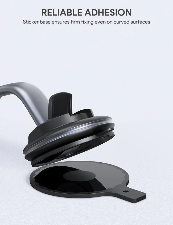 Aukey HD-C49 Supporto Porta Cellulare Magnetico per Auto Rotazione 360 Gradi per Cruscotto e Parabrezza