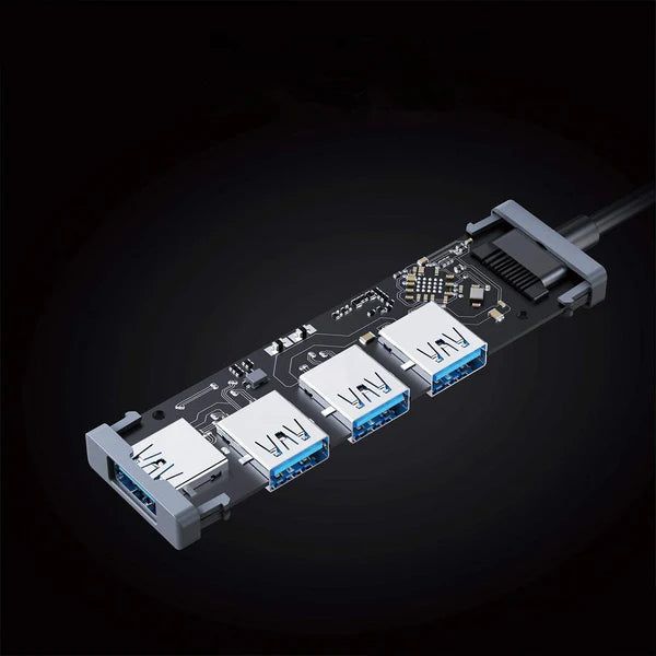 Aukey CB-H36 4 Port USB 3.0 Hub USB Splitter Power Strip Power Strip