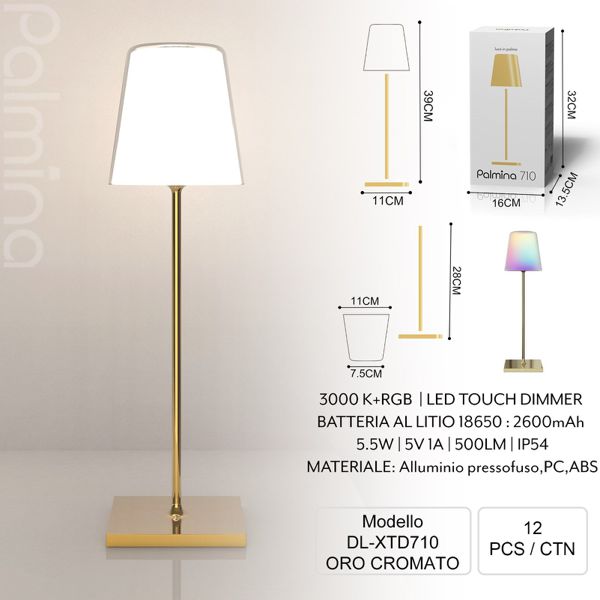 DL-XTD710 ORO CROMATO