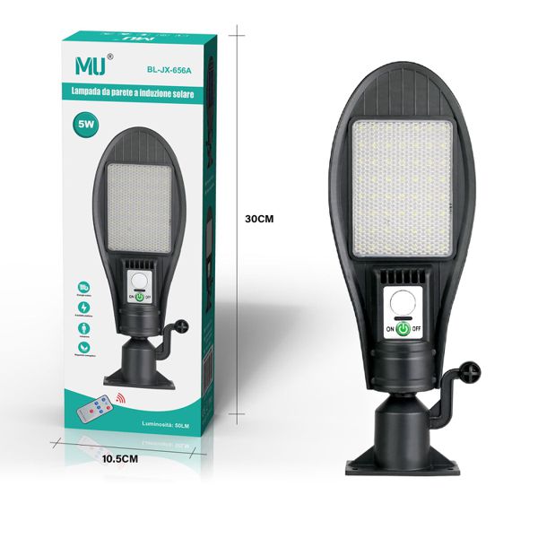 BL-JX-656A LAMPADA DA PARETEAINDUZIONESOLARE 5W
