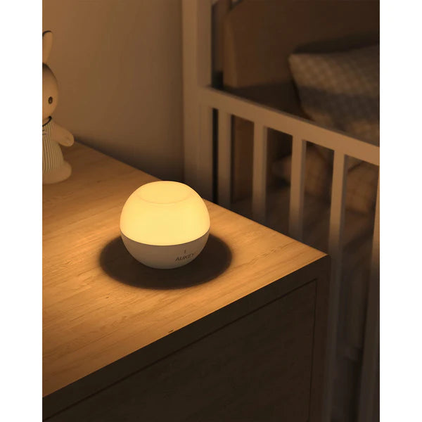 Aukey LT-ST23 2 Mini Lampada da Tavolo da Letto Luce Notturna Touch Control LED RGB IP65