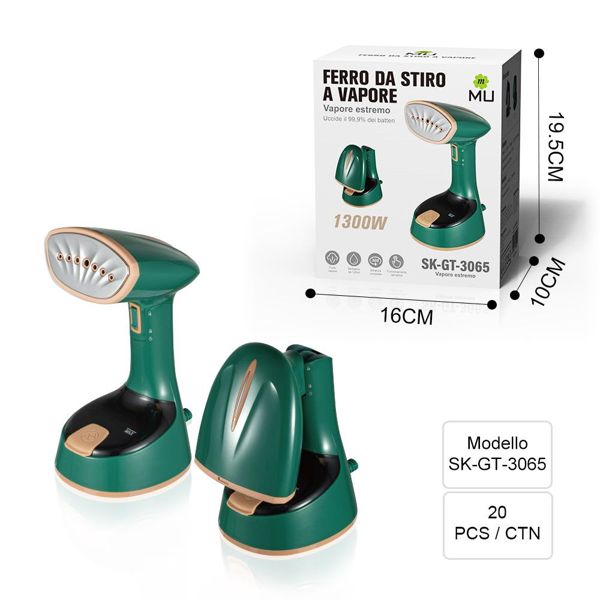 SK-GT-3065G FERRO DA STIRO A VAPORE GREEN 1300W