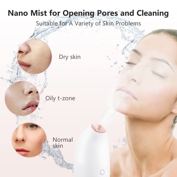 S-Caring Ionic Facial Steamer Gesichtsreinigung Mitesser Unreinheiten Sauna SPA