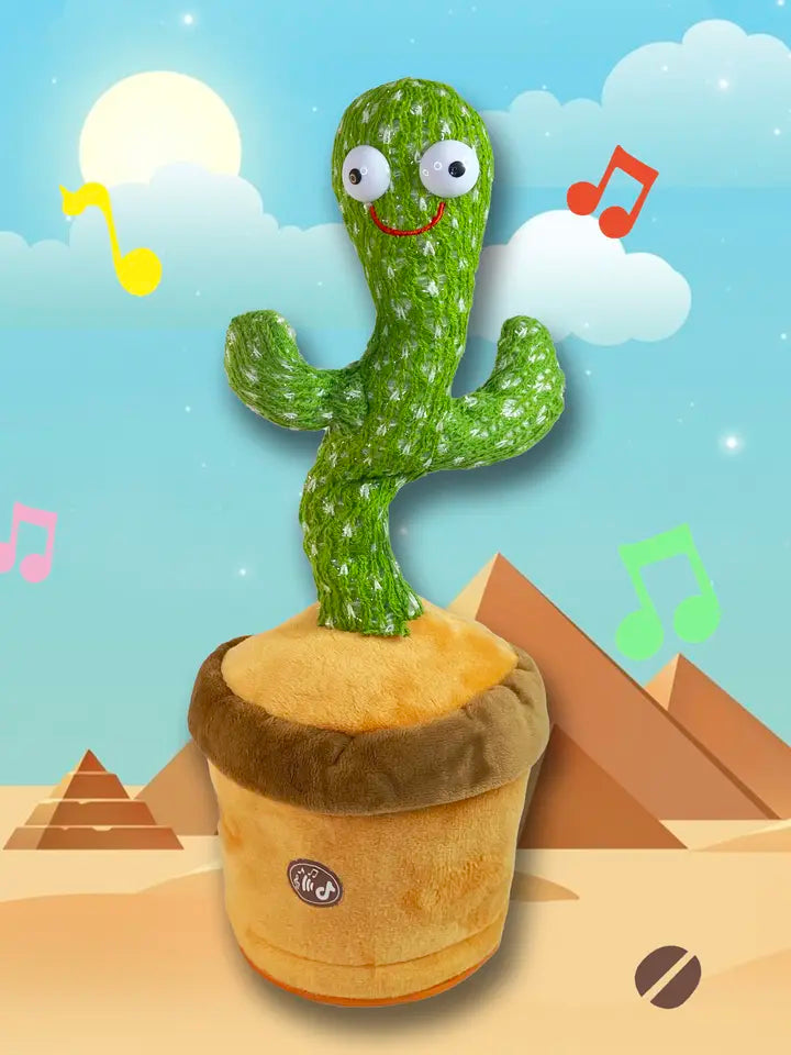 MU Cactus Dancer Dancing Cactus: singen, tanzen, wiederholen Sie alles, was Sie sagen!