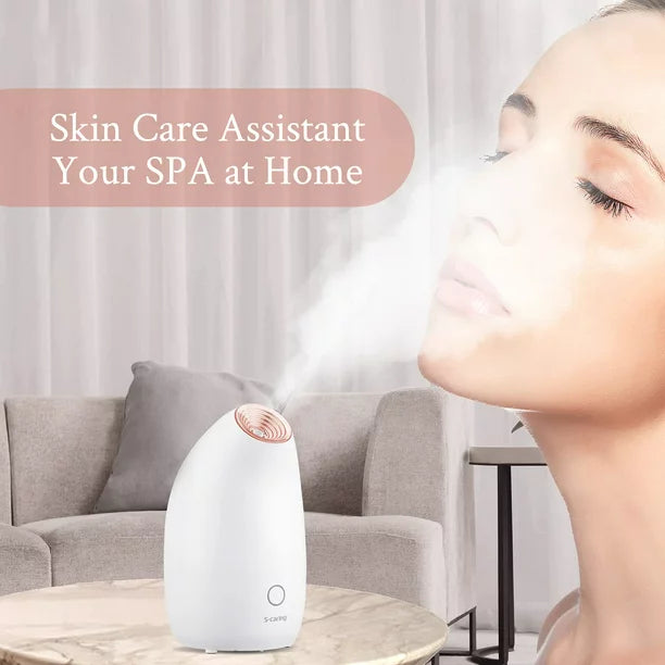 S-Caring Ionic Facial Steamer Gesichtsreinigung Mitesser Unreinheiten Sauna SPA