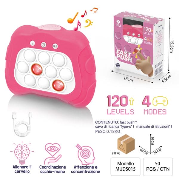 S015 GIOCO FAST PUSH RICARICA USB