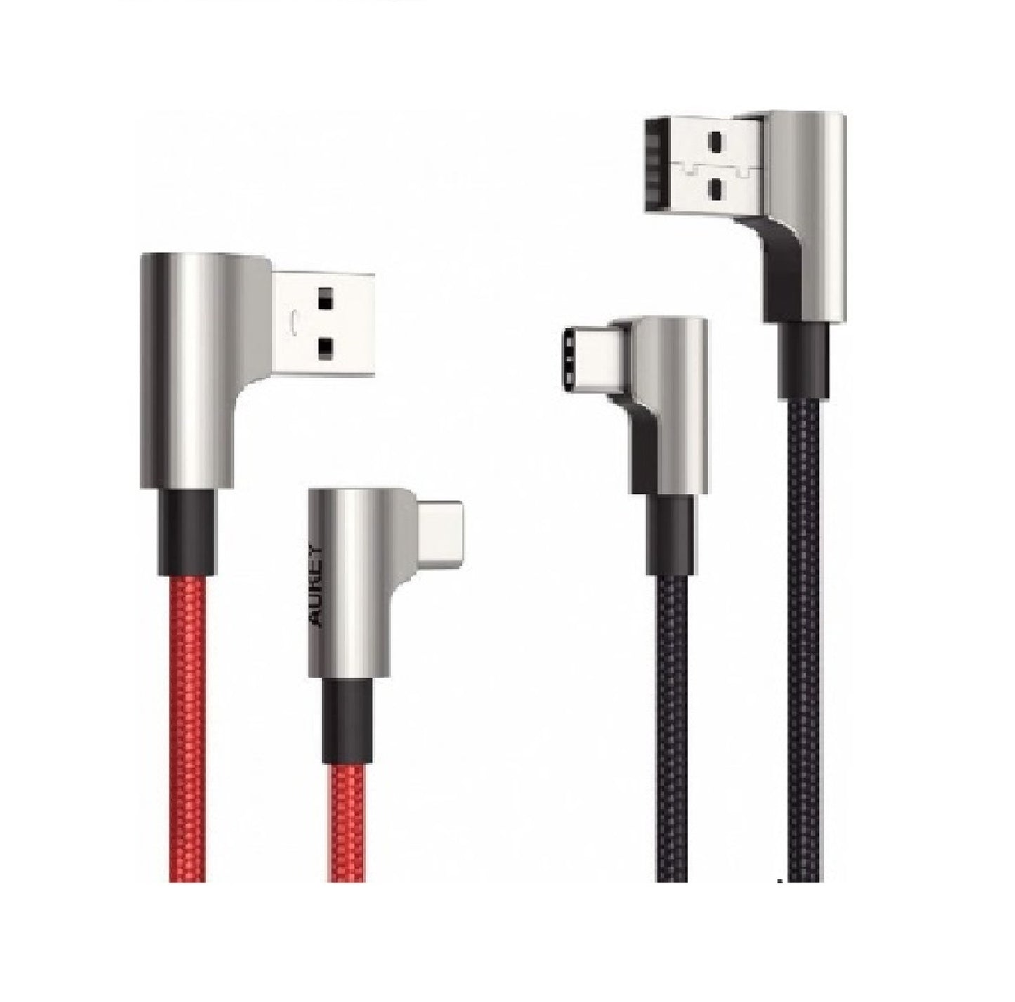 Aukey PA-T9 Fast Wall Charger Plug 3.0 19.5W Free 2*2M Cables