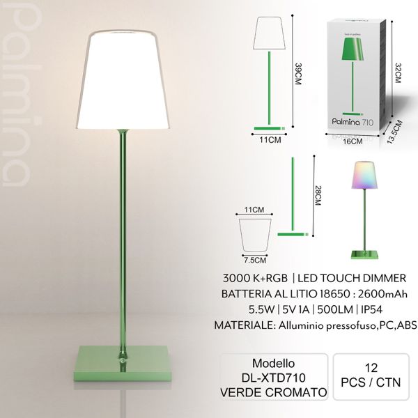 DL-XTD710 VERDE CROMATO