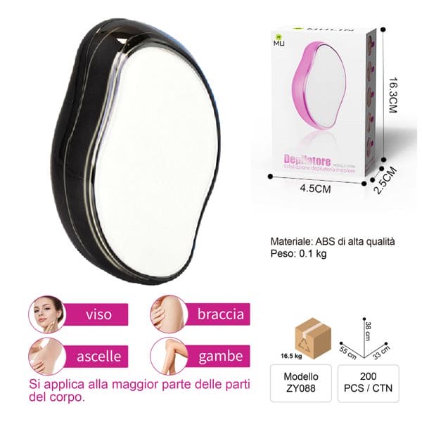 MU ZYO88 DEPILATORE NERO