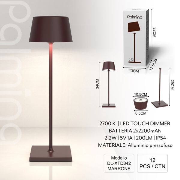 DL-XTD842 MARRONE