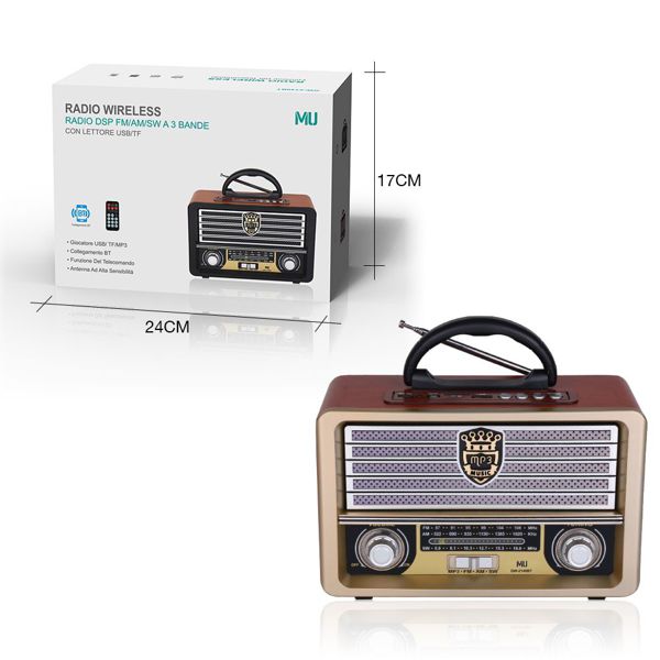 GW-2140BT RADIO WIRELESS CON LETTORE USBITF