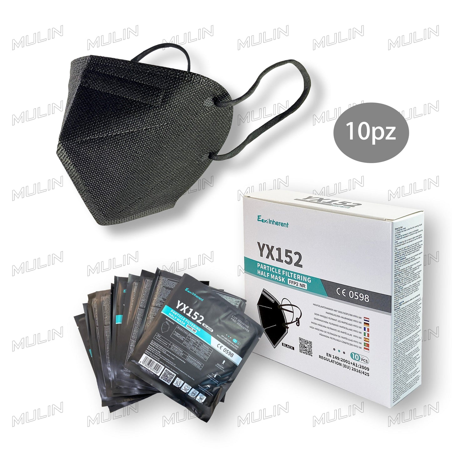 MU Monouso mascherina - 10Pcs FFP2