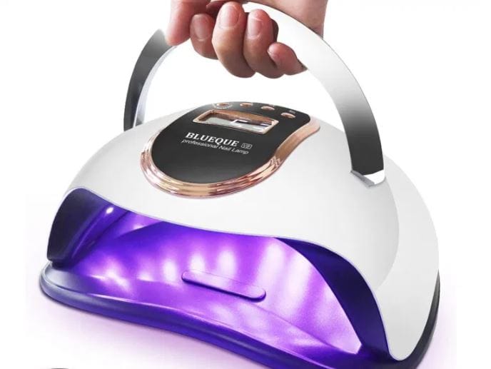 MU Lampada Unghie UV LED,168W Professionale Lampada UV LED Unghie,Sensore Di Avvio Automatico con La Possibilità di Lmpostare 4 Timer 10/30/60/99S,per Casa e Salone