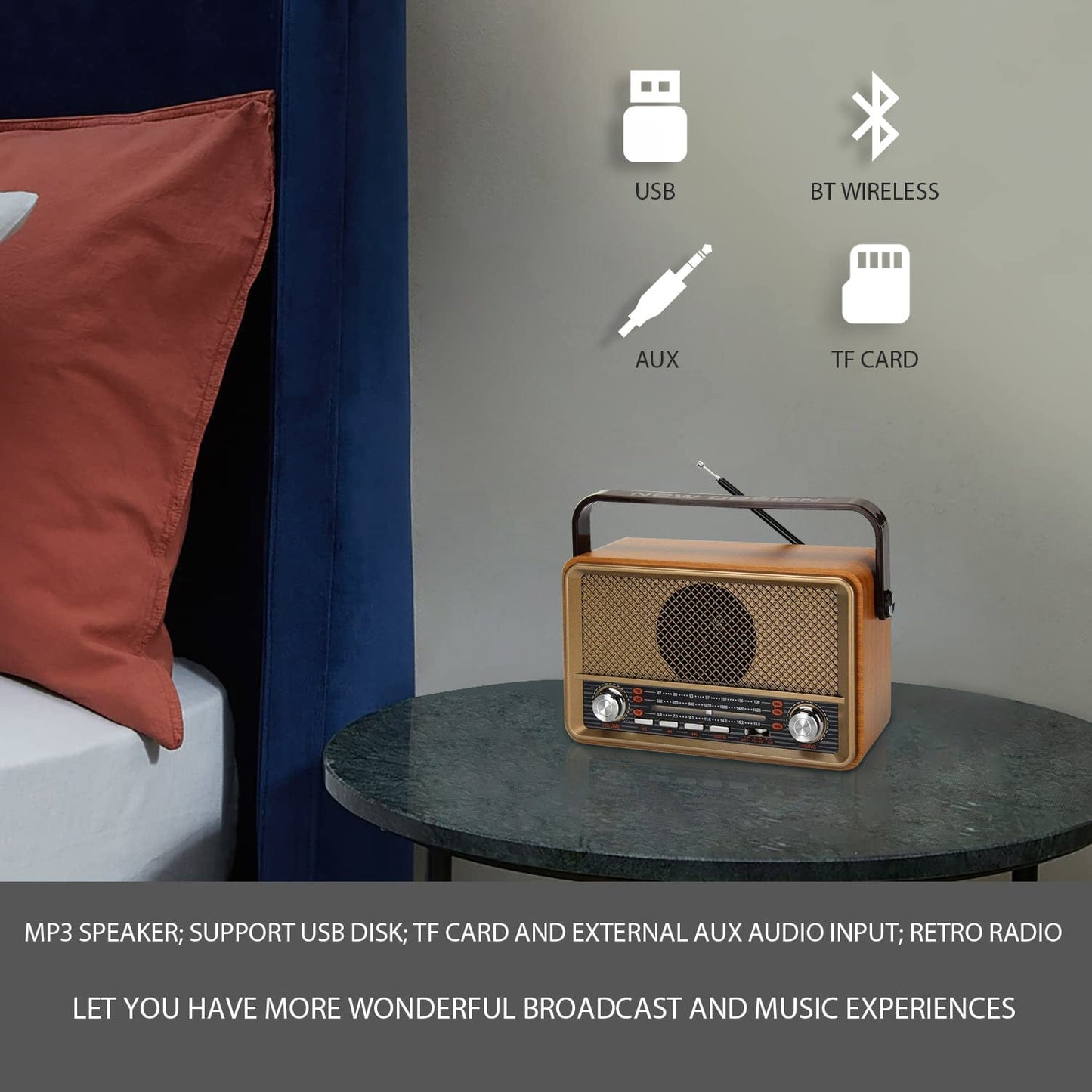 Radio im Retro-Stil