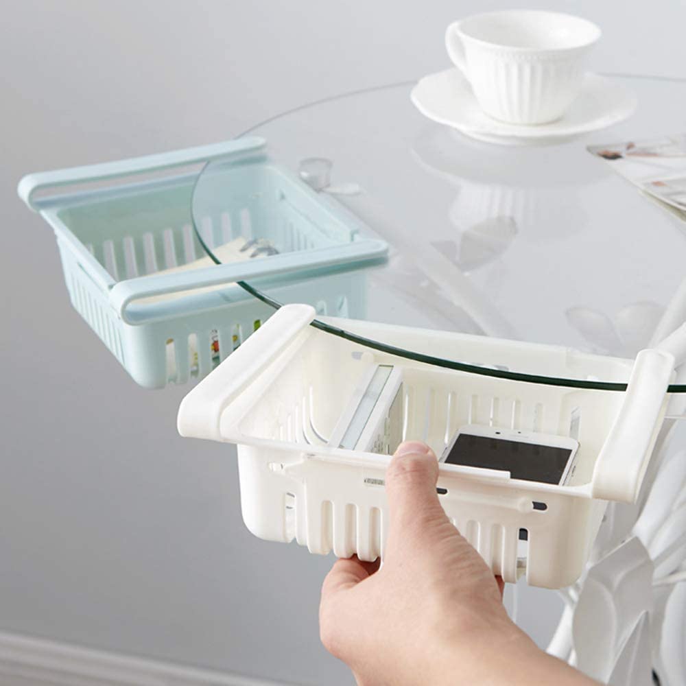 4 pcs Fridge Organizer Drawers, Space Saver, Fridge Tidy, Food Shelf, Storage Baskets…Discount