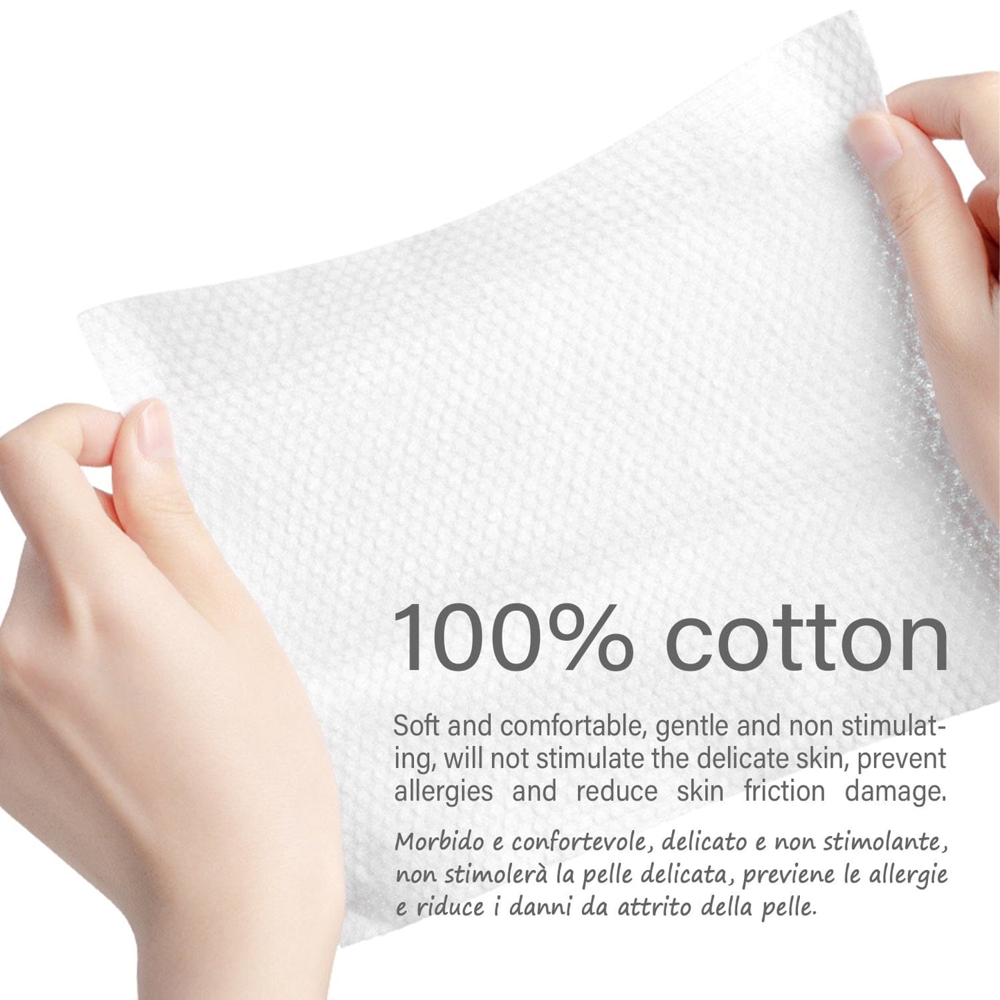 Disposable Cloth Towels, Pure Cotton Dry Wipes, Multipurpose Cotton Towels for Skin Care | 160Pcs DISCOUNT