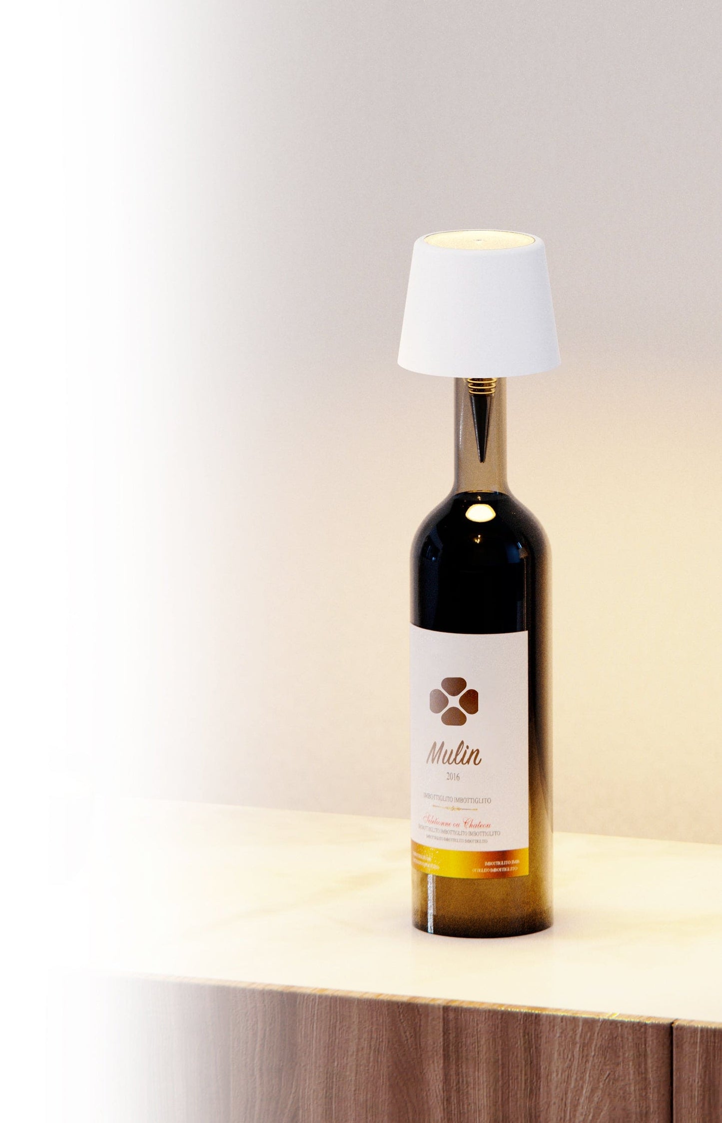 LAMPADA PER BOTTIGLIE RICARICABILE BIANCO DL-XTDZ2