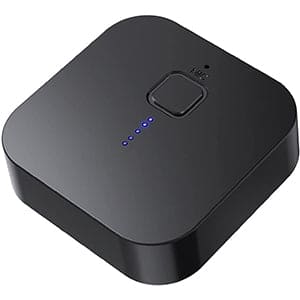 Aukey BR-C1 Bluetooth 5.0 Receiver Portable Wireless Audio Receiver for Car, Stereo, Audio Systems