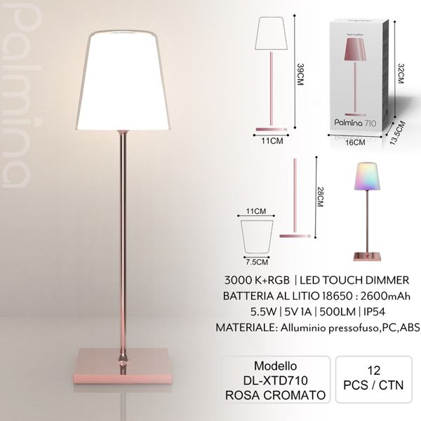 DL-XTD710 ROSA CROMATO