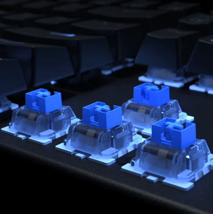 Aukey KM-G6 Mechanical Gaming Keyboard RGB Backlit Keys Blue Switch - Italian Layout 