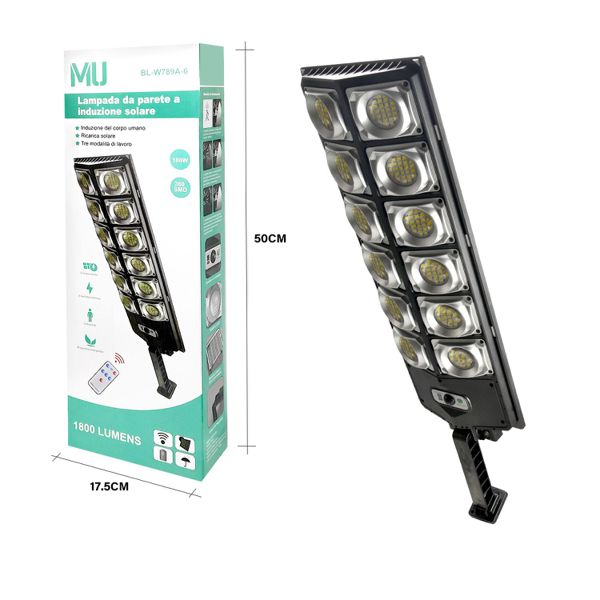 BL-W789A-6 LAMPADA DA PARETE A INDUZIONESOLARE 180W