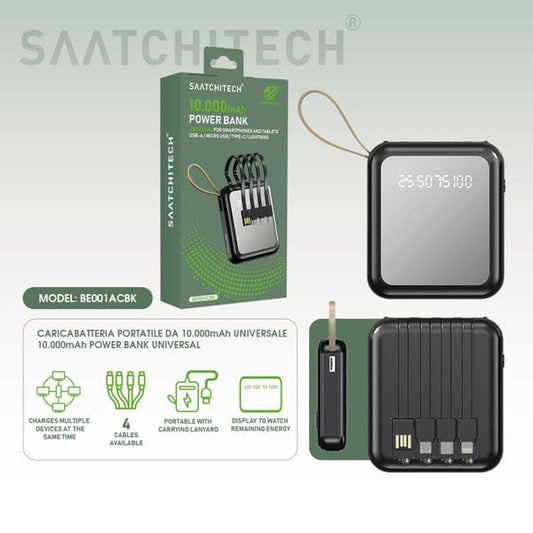 CARICBATTERIA PORTATILE DA 10.000mAh UNICERSALE