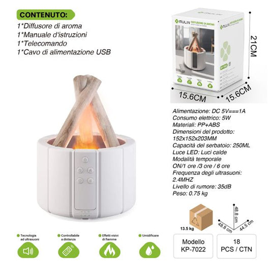 KP-7022 UMIDIFICATORE