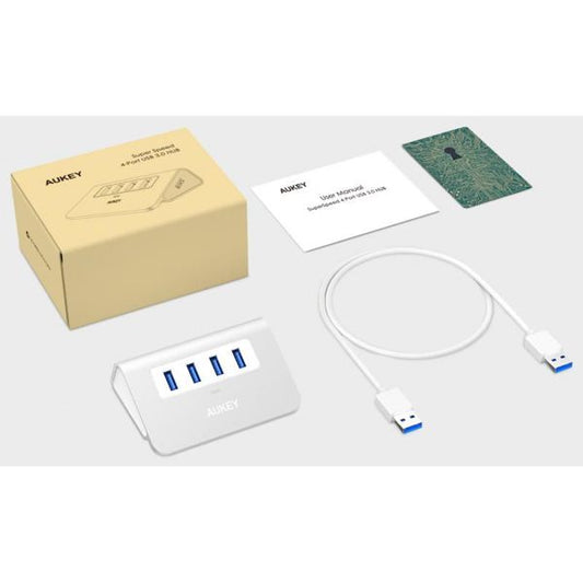 AUKEY CB-H5 4囗 USB 3.0 HUB AUKEY CB-H5 4PORT 3.0 HUB