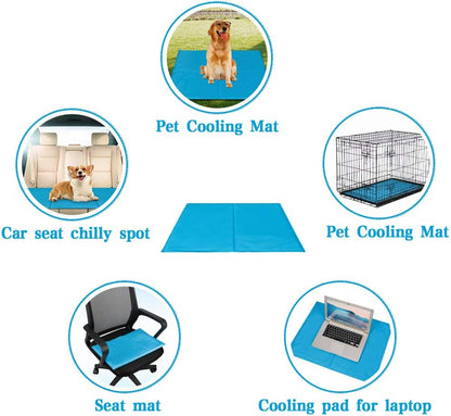 Seekavan Tappetino Rinfrescante Refrigerante per Cani e Gatti M L XL Gel Sicuro per gli Animali