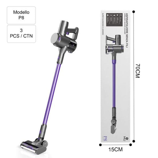 MU P8 ASPIRAPOLVERE CON LED