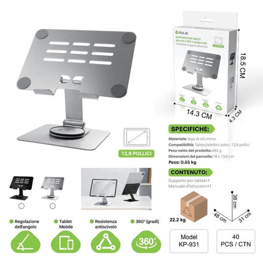 KP-931 SUPPORTO MULTIFUNZIONALE DAS TAVOVO