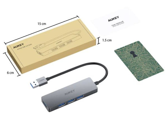 AUKEY 4-PORT USB 3.0 HUB