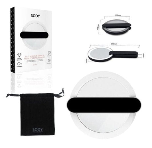 LED TRAVEL POCKET MIRROR