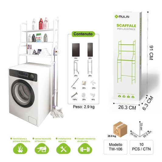 MU TW-106 SCAFFALE PER LAVATRICE