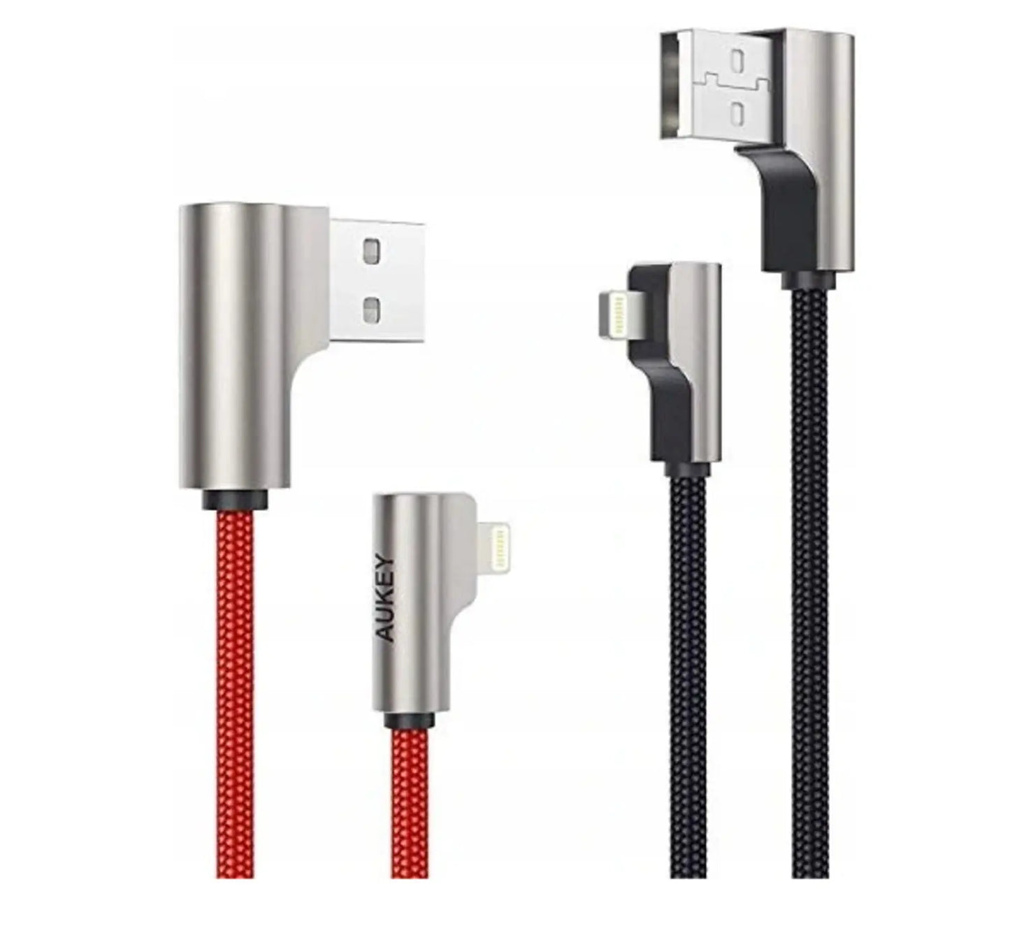 Aukey PA-T9 Fast Wall Charger Plug 3.0 19.5W Free 2*2M Cables 
