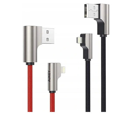 Aukey PA-T9 Fast Wall Charger Plug 3.0 19.5W Free 2*2M Cables 