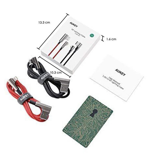 CB-AL01 90°CHARGE&SYNC CABLE 2M 2PACK