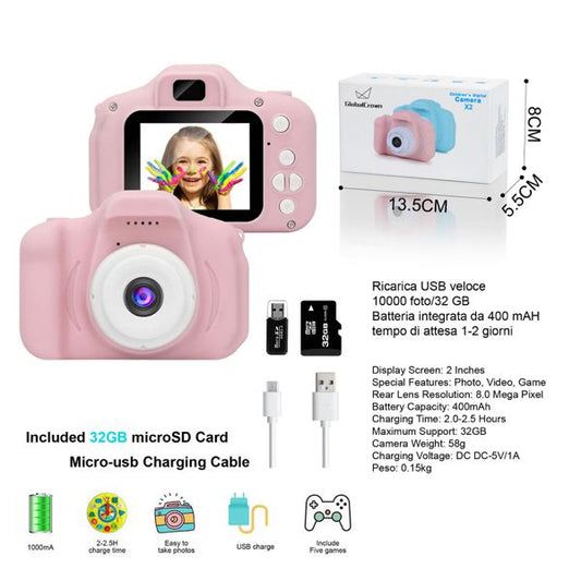 MINI CAMERA ROSA