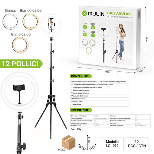 MU LC-012 12 POLLICI LUCE ANULARE