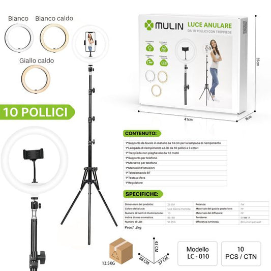 MU LC-010 10 POLLICI LUCE ANULARE