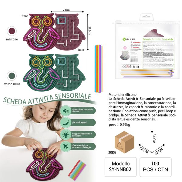 TALOLETTA SENSORIALE ANTISTESS IN SILICONE GUFO