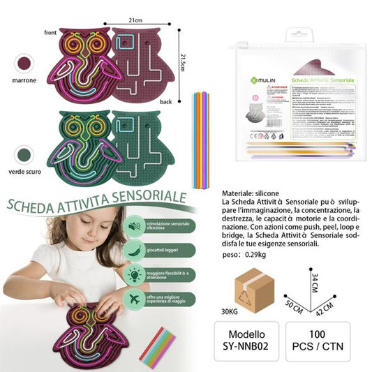 TALOLETTA SENSORIALE ANTISTESS IN SILICONE GUFO