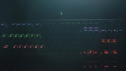 Aukey KM-G6 Mechanical Gaming Keyboard RGB Backlit Keys Blue Switch - Italian Layout 